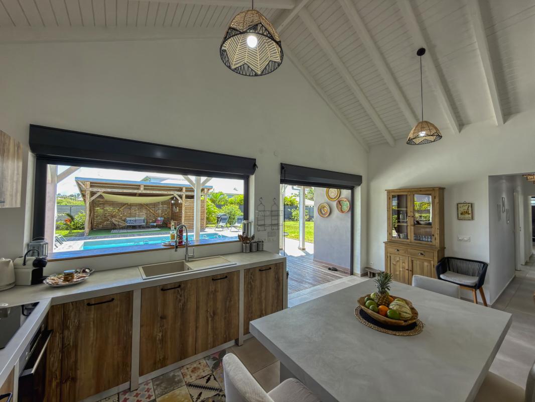 17.Location villa avec piscine Saint François Guadeloupe